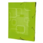 Pasta aba elástica pvc 4 cm dellofine verde