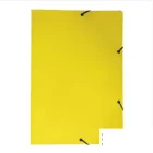 Pasta Aba Elástico Papelão Plastificado Amarela ICL