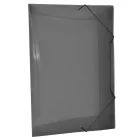 Pasta Aba Elastico Pvc Oficio S/Lombada Fume