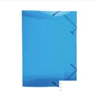 Pasta Aba Elástico PVC S/Lombada Azul