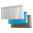 Pasta sanfona cheque 12 divisão pvc azul/ cristal/ fume dac