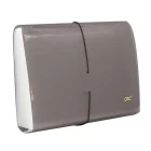 Pasta Sanfona Duplicata 1/31 Pvc Fumê Dac