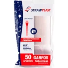 GARFOS PLASTICOS DE SOBREMESA 50 UNIDADES