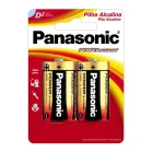 Pilha Grande Lr20 Alcalina Panasonic C/ 2 Unid