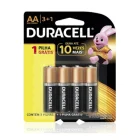 Pilha Pequena AA Alcalina C/04 Unid. Duracell