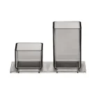 Porta Duplo Lápis/Clips Fumê Ref.939 Acrimet