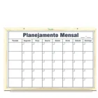 Quadro Branco Madeira 60X90 Mensal Standard