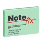 Recado Notefix 76 x 102 Verde 100 Folhas 3M.