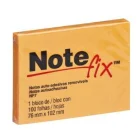 Recado Notefix 76x102 Laranja 100 Folhas 3M