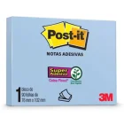 Recado Post It 657 76 x 102 Azul 90 Folhas 3M.