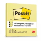 Recado Post It Pop Up Refil Amarelo 76 X 76 100Fls. 3M