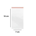 Saco Plastico Zip Nr 03 07Cm X 10Cm C/100