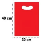 Sacolas Plasticas Presente 30X40Cm 0,15 ( 25 Unid ) Rosa