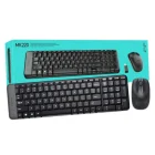 Teclado + Mouse S/Fio Wireless MK 220 Logitech