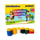 Tinta Guache 06 Cores C/15 Ml Cada Acrilex
