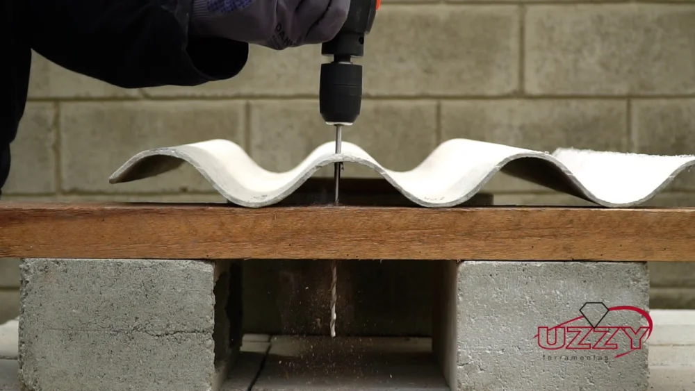 Broca Mourao Fibrocimento Tnt Kit 3Pçs