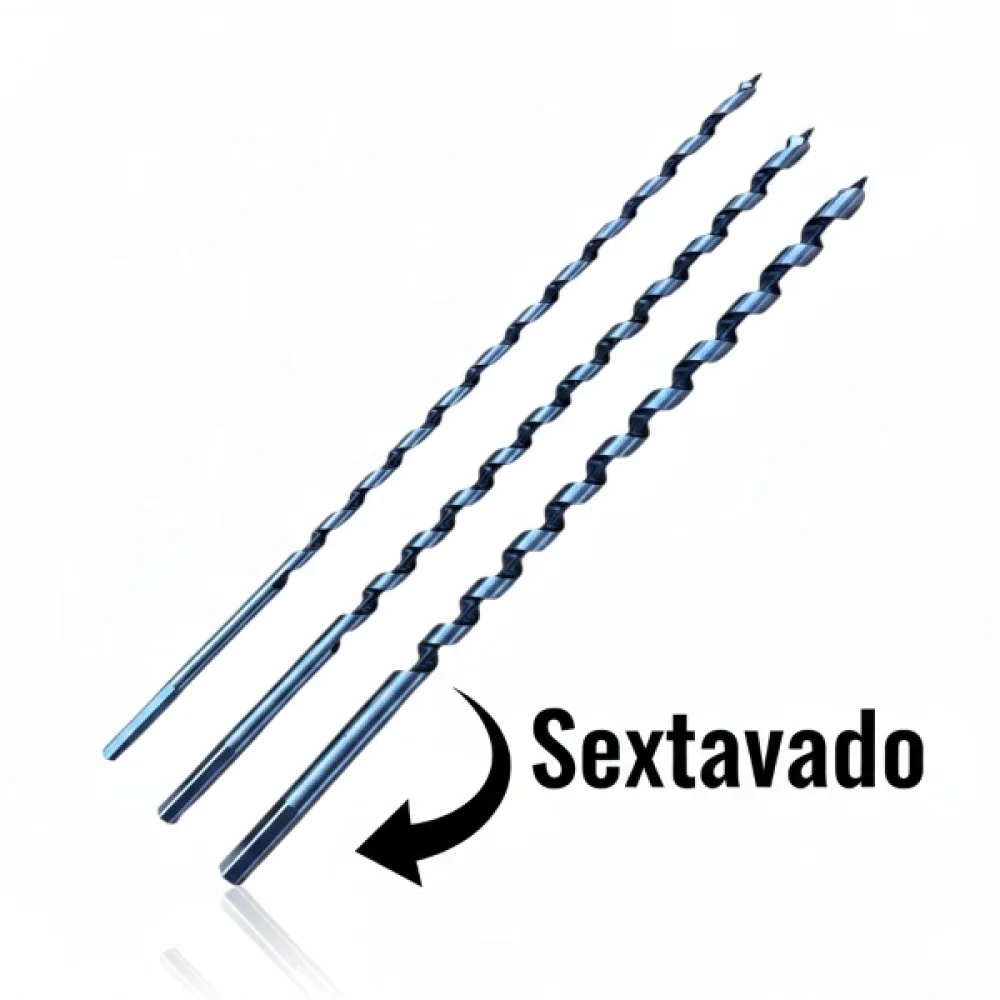 Broca Mourao Jogo 3Pçs 06,08 e 10X315Mm