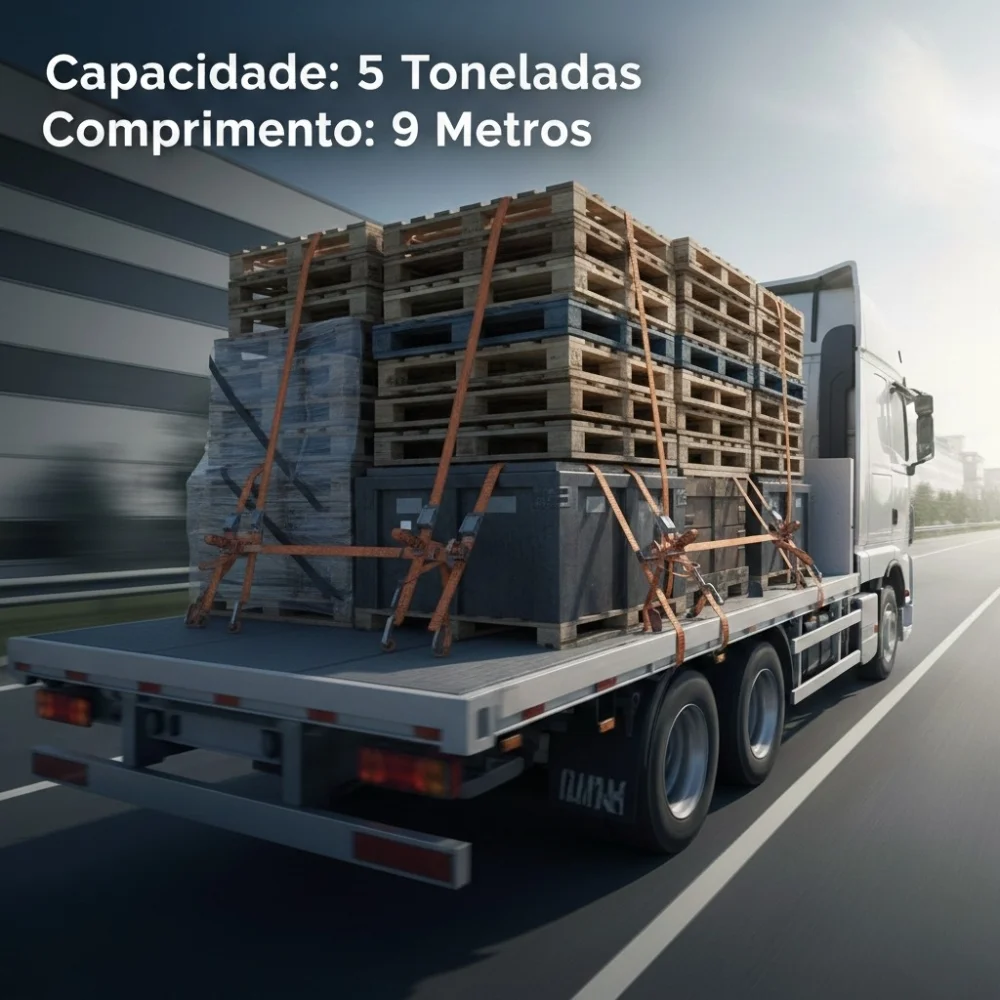 Catraca C/Fita 02000Kg 50Mmx90M J