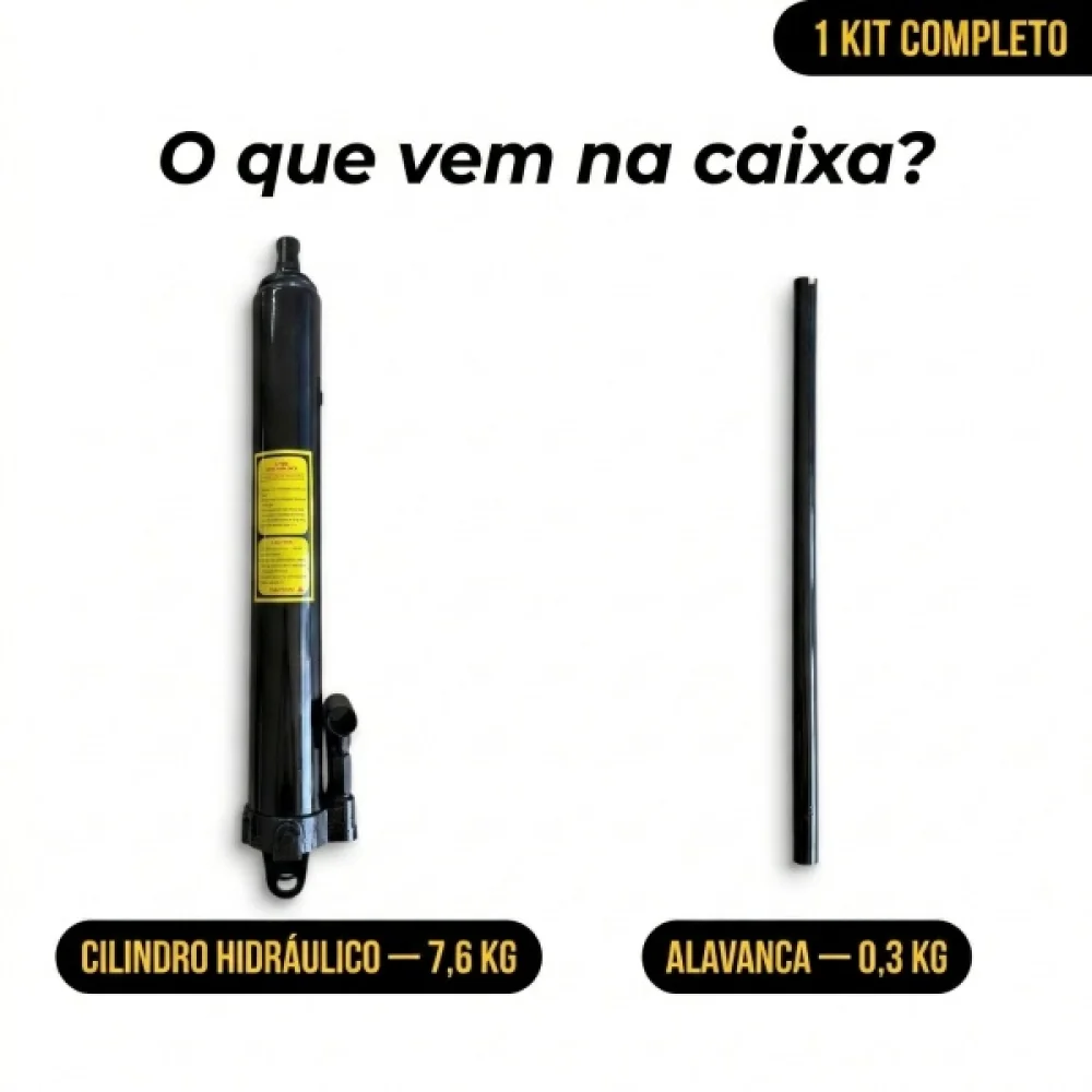 Conjunto Cilindro Hidraulico Girafa Tnt 01 e 02T