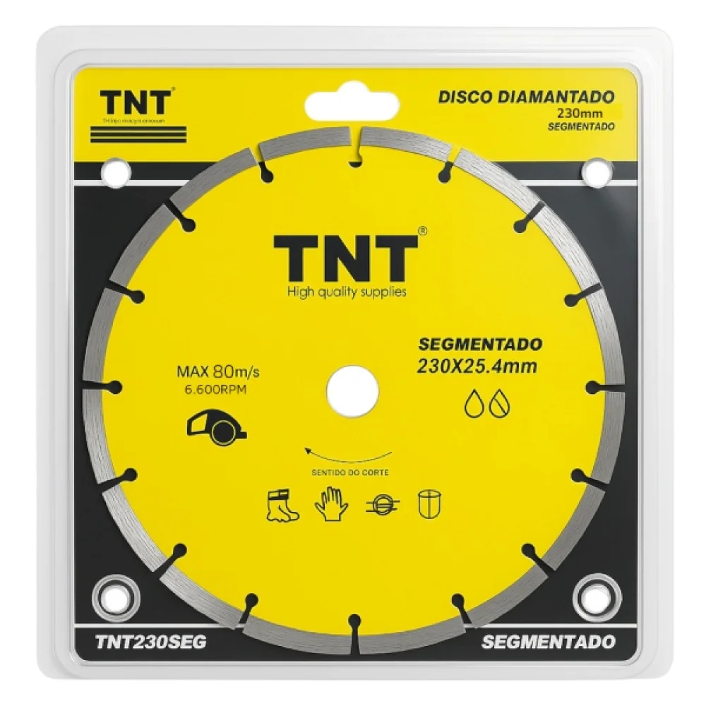 Disco Diam.230 MM Tnt Segmentado