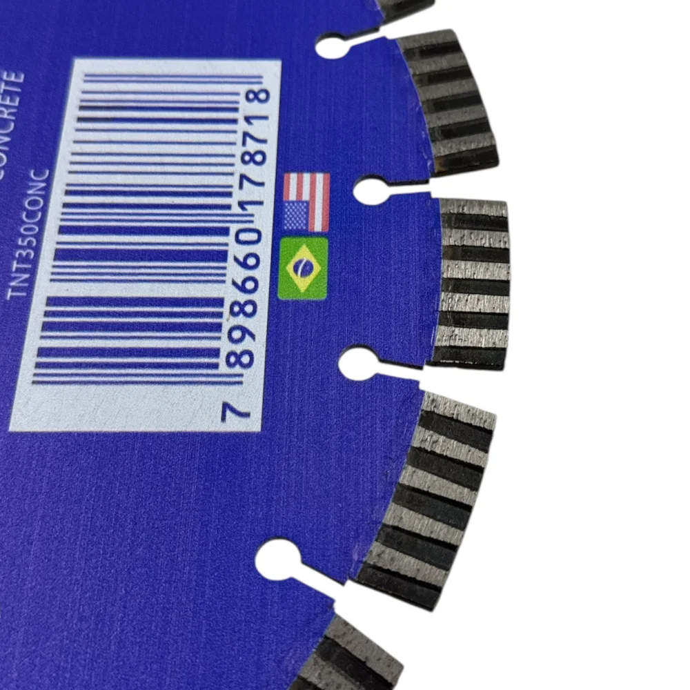 Disco Diam.350X15X254 MM Concreto Blue Industrial