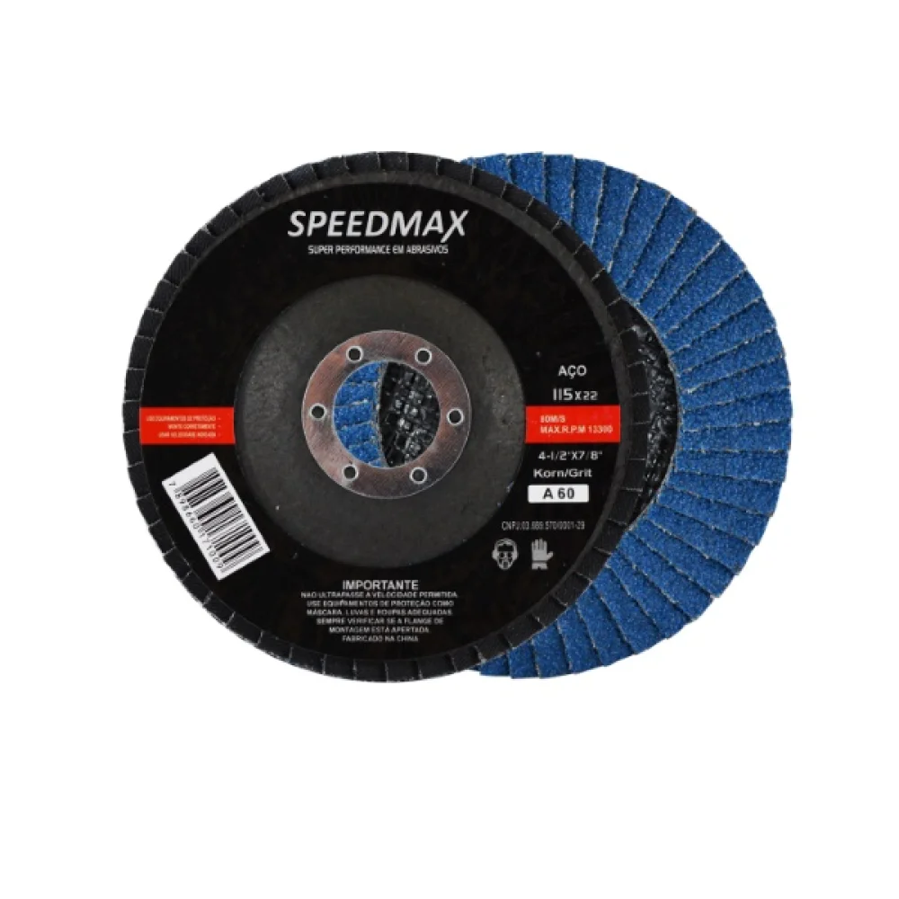 Disco Lixa Flap Speedmax 4.1/2 Gr040