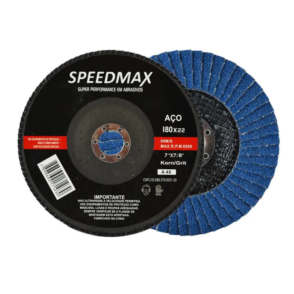 Disco Lixa Flap Speedmax 7" Gr040