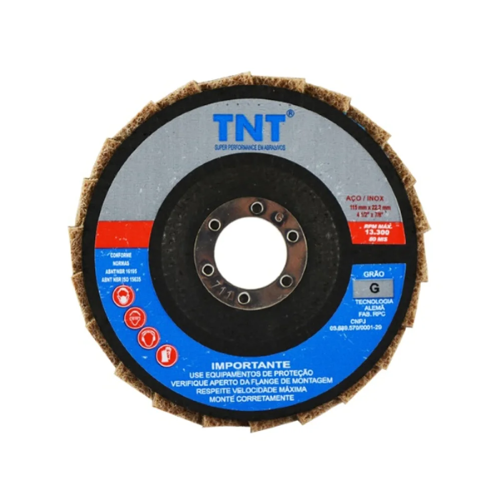 Flap Disc 4.1/2 Manta Abrasiva Bear Tex Grossa