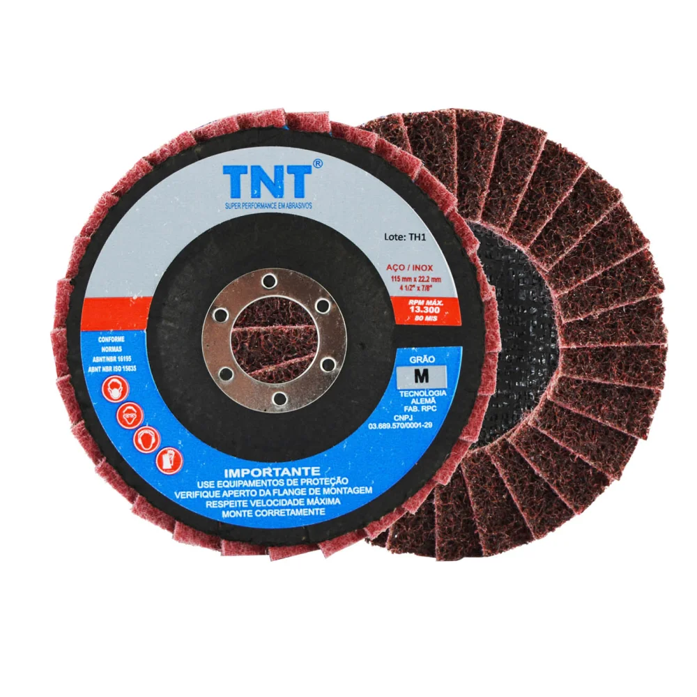 Flap Disc 4.1/2 Manta Abrasiva Bear Tex Medio