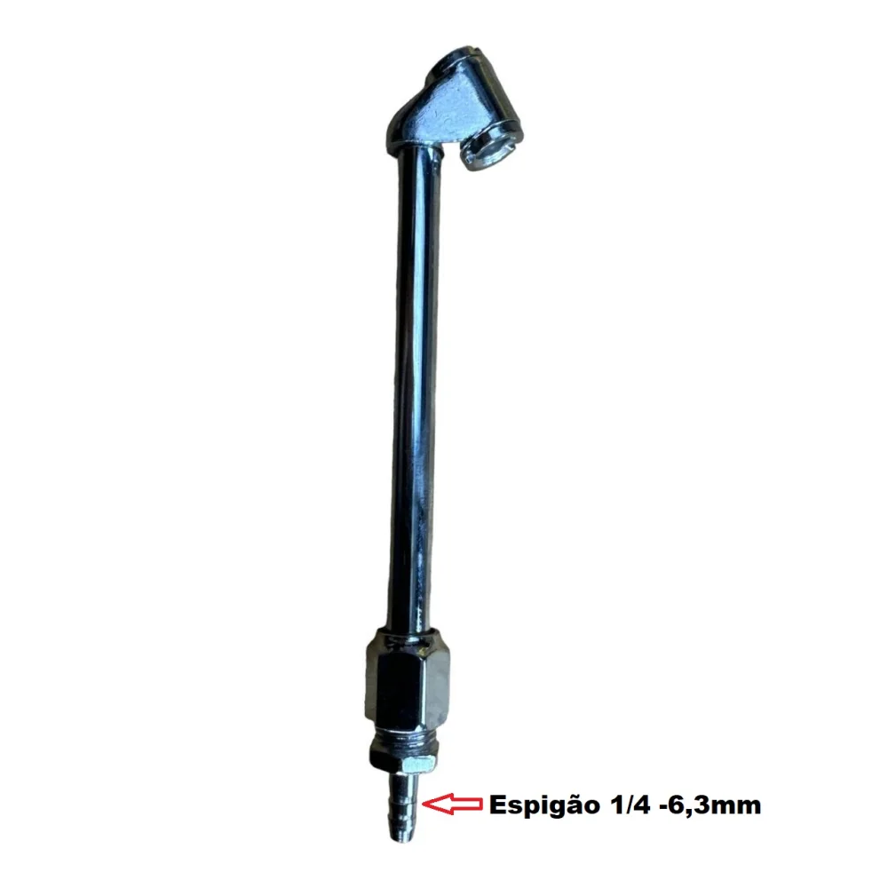 Inflador Calibrador de Pneu 5-50 Psi
