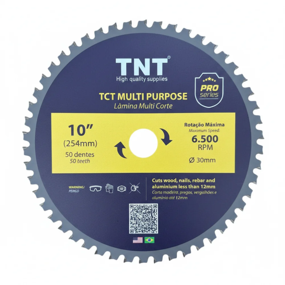 Lâmina Circular Multicorte 250 X 30 X 50 Dentes