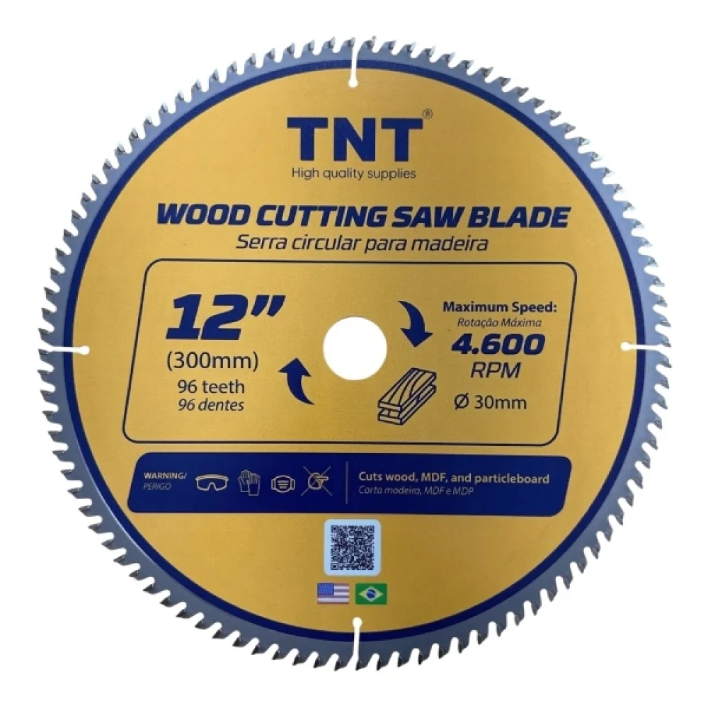 Lamina Serra Circ Yellow Tnt 300 X 30 X 096 D 12