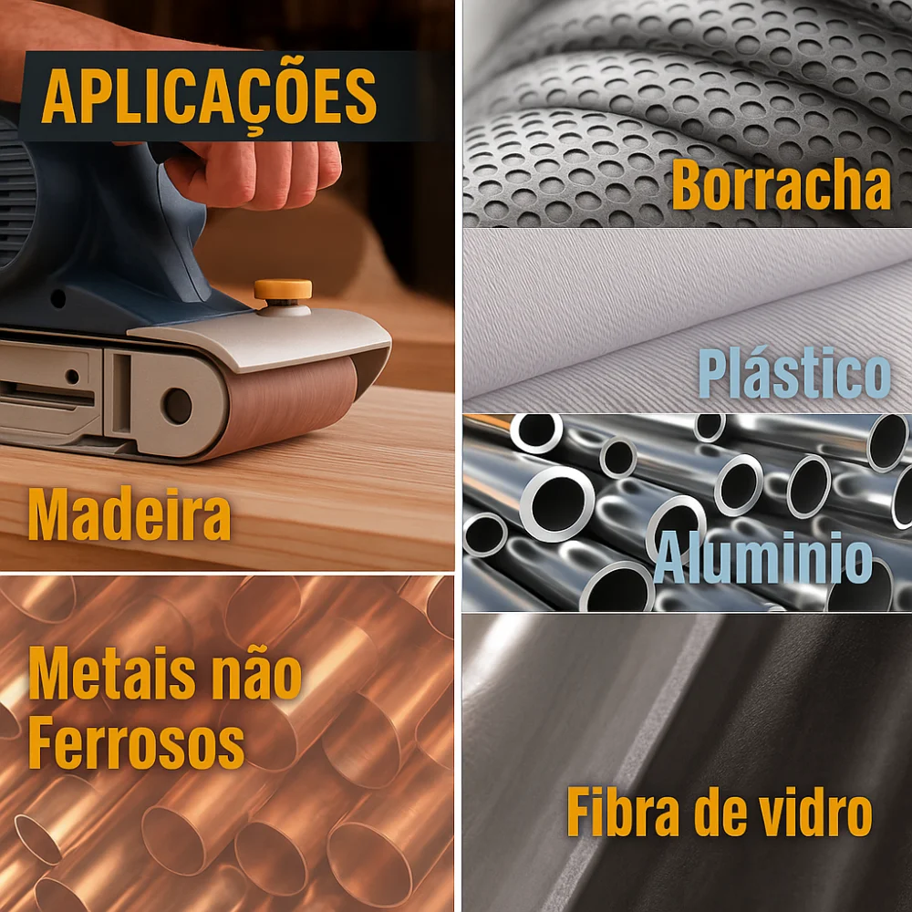 Lixa Cinta 0500 X 100 MM Grão 80