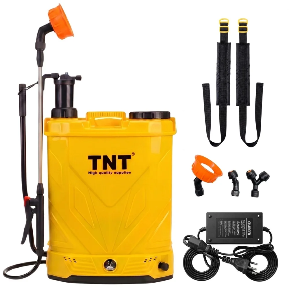 Pulverizador Costal 20L Híbrido Manual e Elétrico Bivolt Spd0020E Tnt