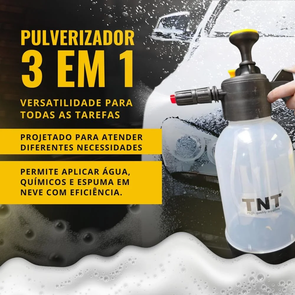 Pulverizador Espuma Snow Foam Compressão 02L Tnt
