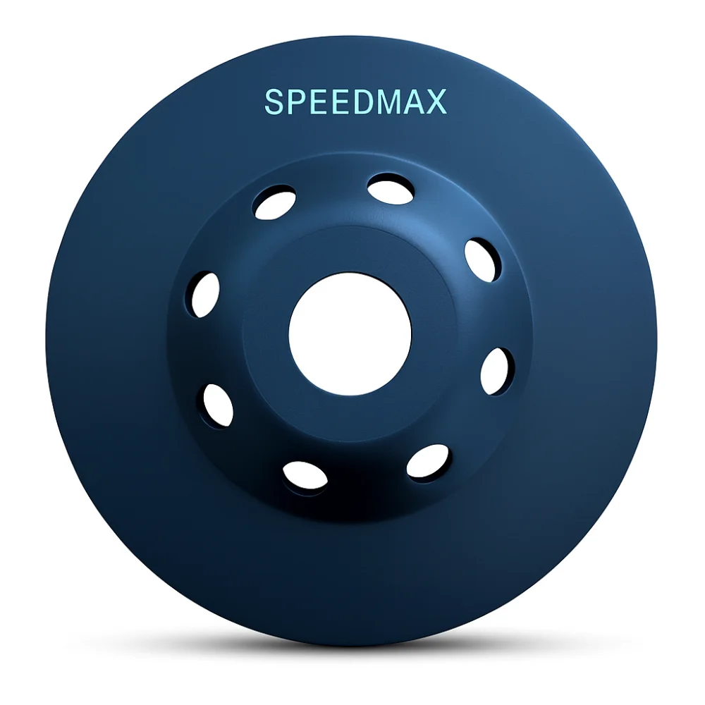Rebolo Prato Diamantado Speedmax 115Mm Turbo Furo 7/8"