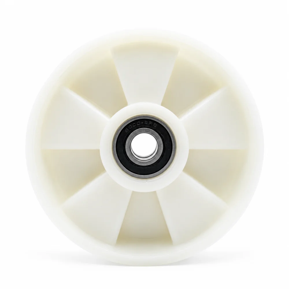 Roda Traseira 170Mm Nylon com Rolamentos para Paleteira Manual Tnt - Reposição