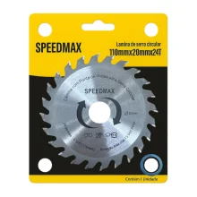 Lâmina Serra Circular Madeira Speedmax 110X20X24 Dentes (4. 3/8")