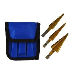 Broca Escalonada Jogo 03 Peças Tnt