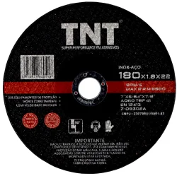 Disco Corte Tnt Black Lab 180X1,6X22