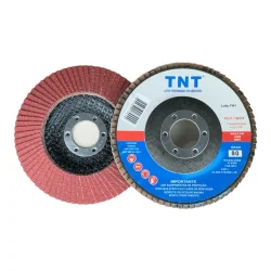 Disco Lixa Flap Grão Cerâmico 4.1/2 Gr 080 Tnt