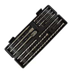 Jogo Brocas e Talhadeiras Sds Maleta Plas12Pçs Tnt