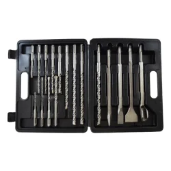 Jogo Brocas e Talhadeiras Sds Maleta Plas17Pçs Tnt