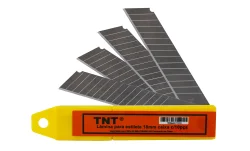 Lamina P / Estilete Larga 18 MM Tnt Caixa / 10 Pçs