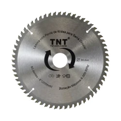 Lamina Serra Circ Aluminio 200 X 30 X 060 D 08"