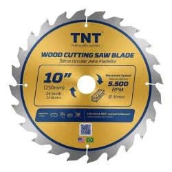 Lamina Serra Circ Yellow Tnt 250 X 30 X 024 D 10