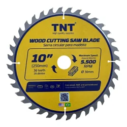 Lamina Serra Circ Yellow Tnt 250 X 30 X 036 D 10