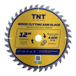 Lamina Serra Circ Yellow Tnt 300 X 30 X 036 D 12