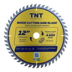 Lamina Serra Circ Yellow Tnt 300 X 30 X 048 D 12