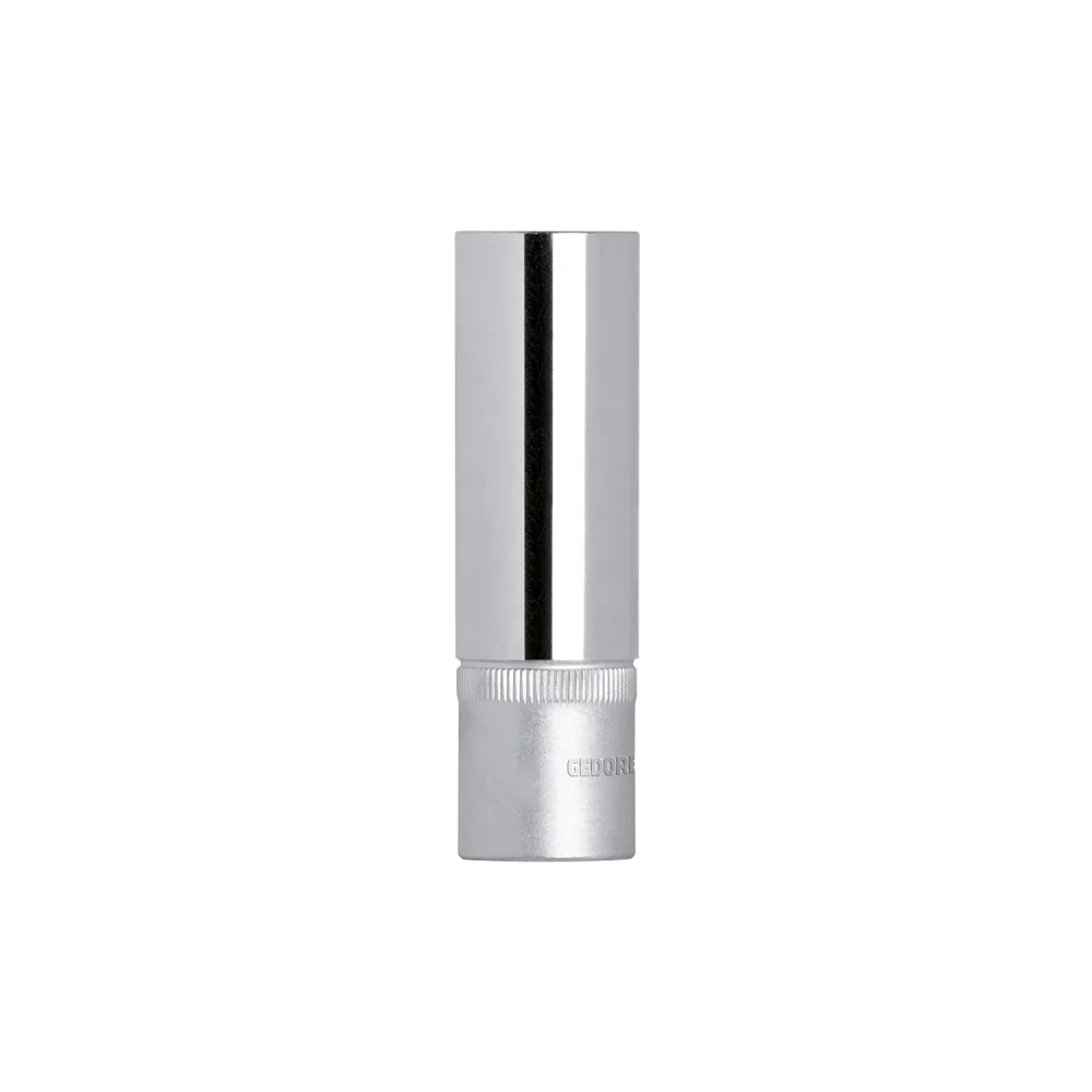 Soquete Estriado Longo 22 mm Encaixe 1/2" - Gedore Red